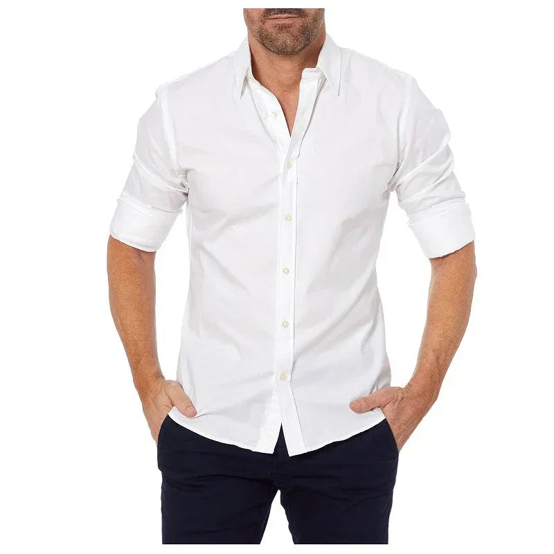 Slim Shirt With Special Zipper Closure
