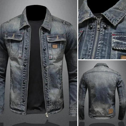 Pyery Men's Denim Jacket