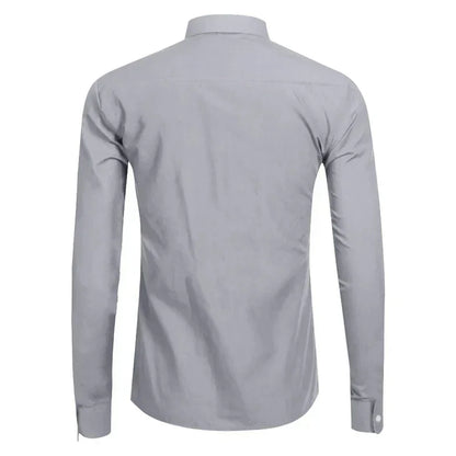 Slim Shirt With Special Zipper Closure