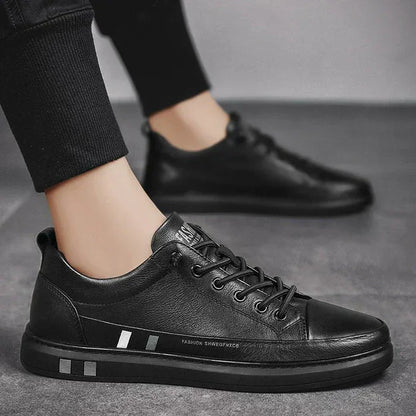 Elegant Sneakers in Genuine Leather