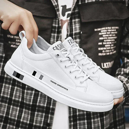 Elegant Sneakers in Genuine Leather