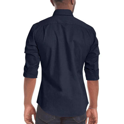 Slim Shirt With Special Zipper Closure